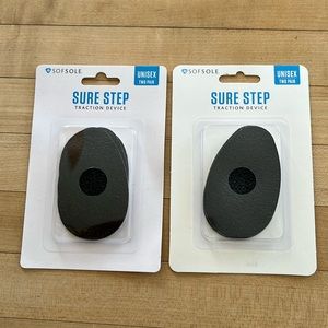 Sofsole sure step traction device new in packages 2 packages